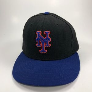 New York Mets World Series Fitted Hat 7 1/4  Cap